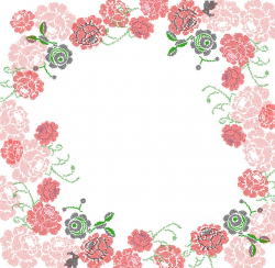 Фотообои Stitched roses 270*265