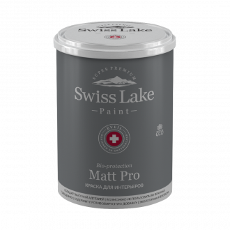 Матовая краска для стен и потолков Matt Pro,9л