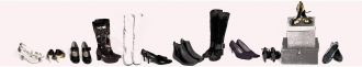 Фотообои Shoe Collection 245*45