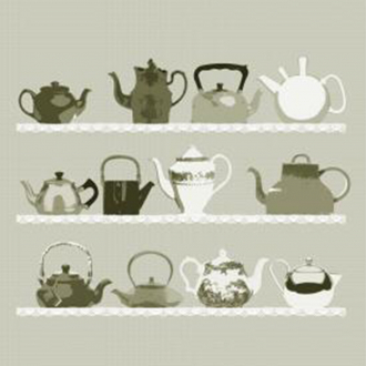 Фотообои Teatime Shelf 90*265