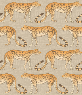 Обои Leopard Walk