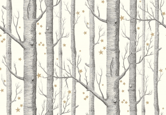 Обои Woods & Stars