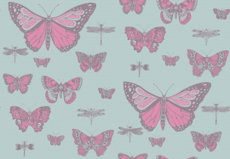 Обои Butterflies & Dragonflies