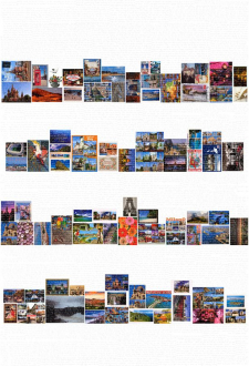 Фотообои Postcards 180*265