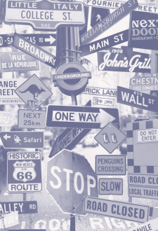Фотообои Street Signs 180*265