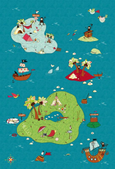 Фотообои Treasure map 180*265