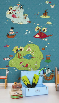 Фотообои Treasure map 180*265