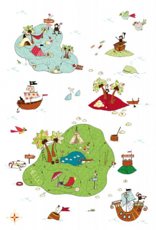 Фотообои Treasure map 180*265