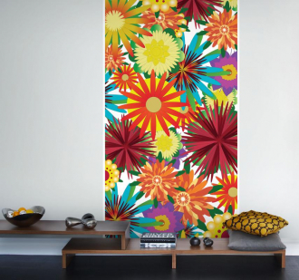 Фотообои Flower power 90*265