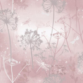 Обои «Damselfly Blush»