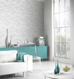 Обои «White Brick»