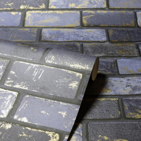 Обои «Metallic Brick»