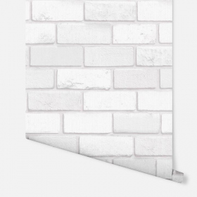 Обои «Diamond White Brick»