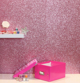 Обои «Sequin Sparkle Pink»