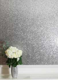 Обои «Sequin Sparkle Silver»