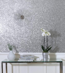 Обои «Sequin Sparkle Silver»