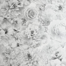 Обои «Glitter Bloom Silverr»