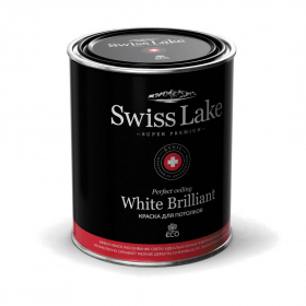 Глубокоматовая краска для стени потолков White Brilliant, 0,9л
