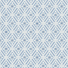 Обои «Blue & White»