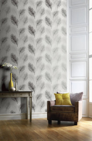 Обои «Feathers Grey»
