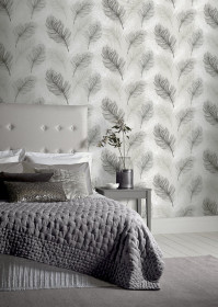Обои «Feathers Grey»