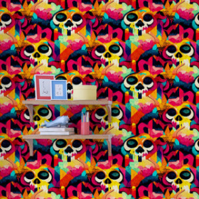 Обои «Skull Graffitil»