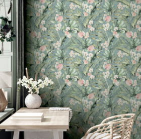 Обои «Tropical Floral Sea»