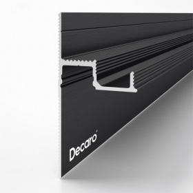 Теневой профиль D001А,анодированный черный